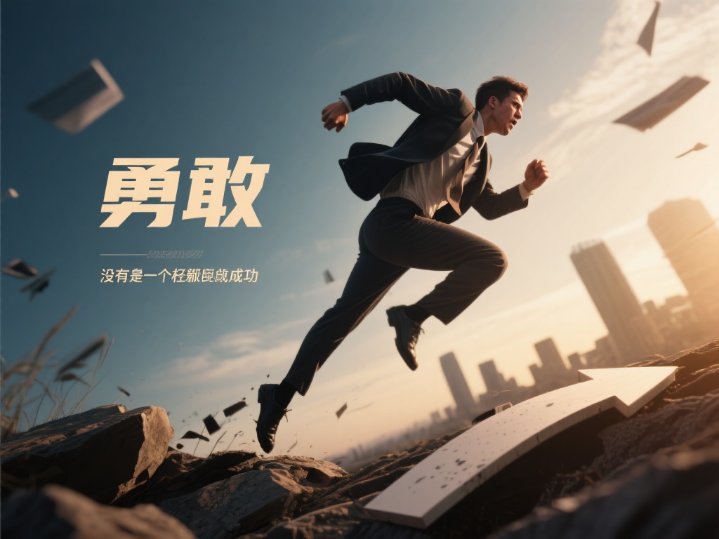 没有人能随随便便成功，所有的非凡背后，都藏着勇气和