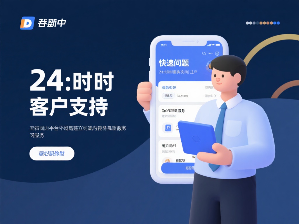 与此同时，平台还建立了一套完善的服务体系。24小时